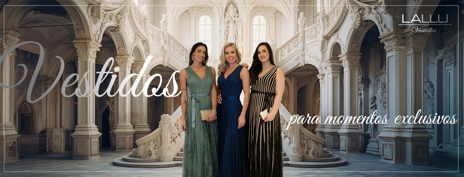 Banner Desktop Lallu Vestidos